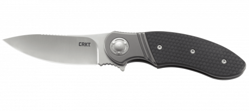 Нож CRKT_K300KXP Hootenanny -складной, рук-ть алюм./карбон, клинок 8Cr13MoV