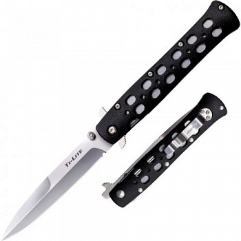 Нож CS_26SP Ti-Lite 4" Zy-Ex Handle складной, рукоять пластик, сталь AUS 8A.