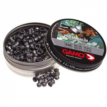 Пули пневматические GAMO PRO – MAGNUM 4,5мм, 0,49г (250шт)