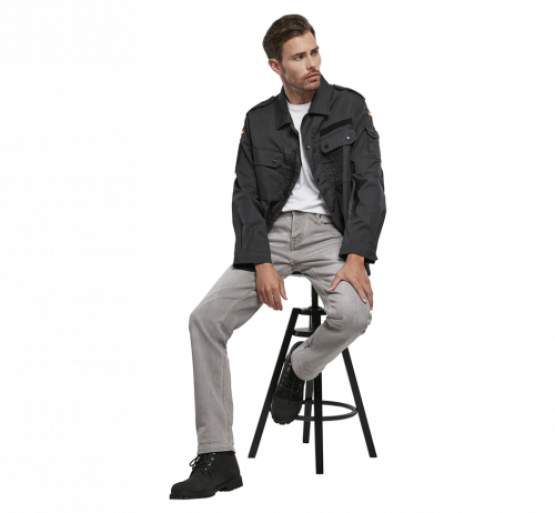 ДЖИНСЫ JAKE BRANDIT, ЦВЕТ GREY DENIM