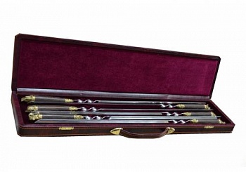 Набор "Шкатулка"№1.1 (рукоять венге, литье Разные звери)