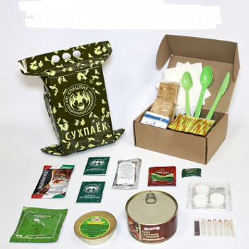 Сухой паек РАЗОВЫЙ "ЗАВТРАК" Вариант 5 (ИРП-ЗАВТРАК5) СПЕЦПИТ