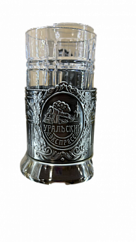 Чайный набор никел. с черн. "Уральский экспресс" С7408/244