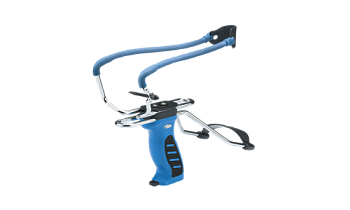 Рогатка MK-SL06 с упором и магазином синяя