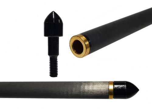 Стрела арбалетная карбоновая Centershot Bolt 22" оперение Q2i Fusion X-2 3" Стрела арбалетная карбоновая Centershot Bolt 22" оперение Q2i Fusion X-2 3"