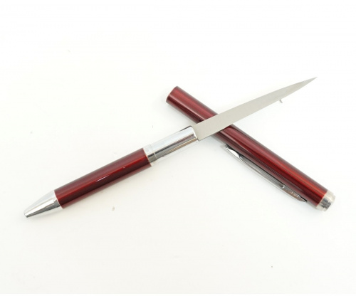 Ручка-нож 003 - Red в блистере (City Brother)