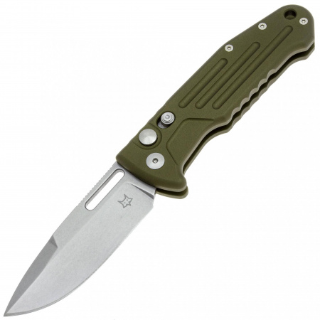 Нож FFX-503SP OD SMARTY AUTO TACTICAL SPEAR -автомат., зелен. алюм. рук-ть, стоу