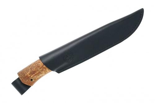 Нож разделочный "Селигер" карельская береза, 95х18