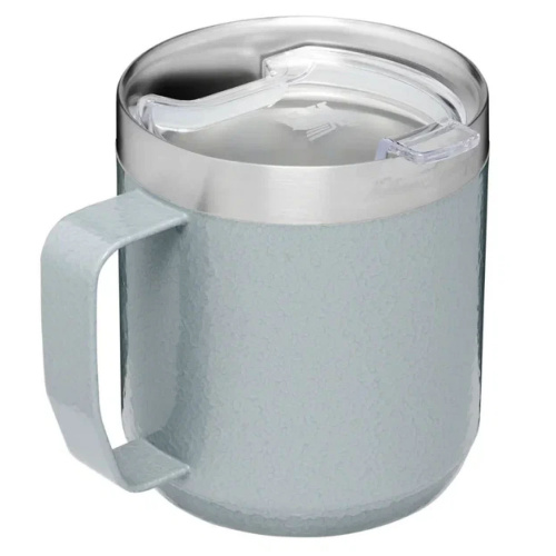 Термокружка STANLEY Milestones с ручкой 0,35L (10-09366-240) 1960, серо-голубая