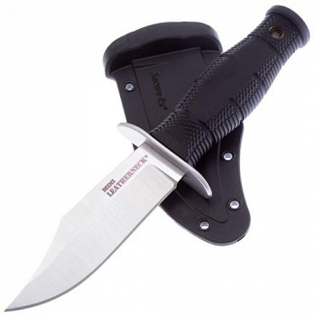 Нож CS_39LSAB Mini Leatherneck Clip Point - фикс.клинок 8Cr13MoV, рукоять Kray-E