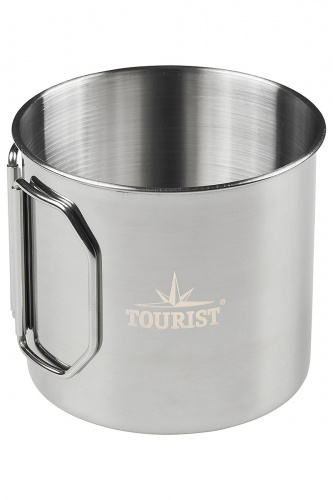Кружка MUG FOLD-650 (TK-586), объём: 650 мл, складные ручки, нерж. сталь, «Touri