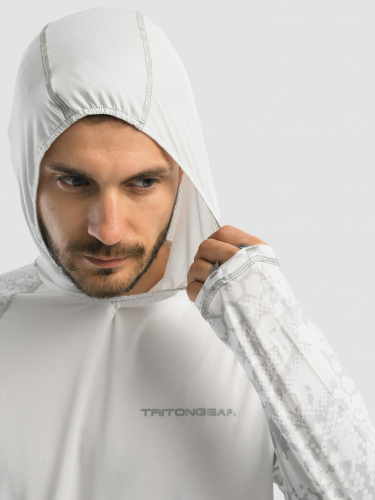 ДЖЕРСИ TRITONGEAR (INTERLOCK, WHITE PRINT БЕЛЫЙ)