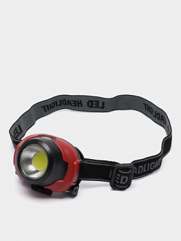 Фонарь налобный КХ 1801 на батарейках ААА