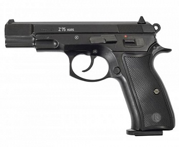 Оружие спис.охолощ. пистолет мод. "Z75 Kurs (CZ75)" черный кал.10*ТК