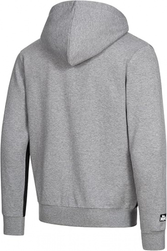 ТОЛСТОВКА С КАПЮШОНОМ LONSDALE FRANKFIELD, ЦВЕТ MARL GREY/BLACK