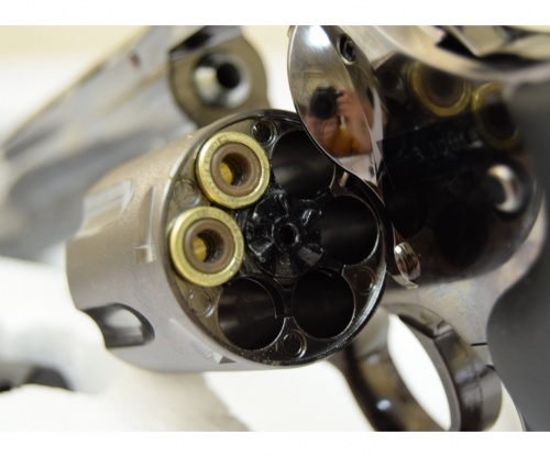 Револьвер пневм. ASG Dan Wesson 715-6 steel grey пулевой 4,5 мм