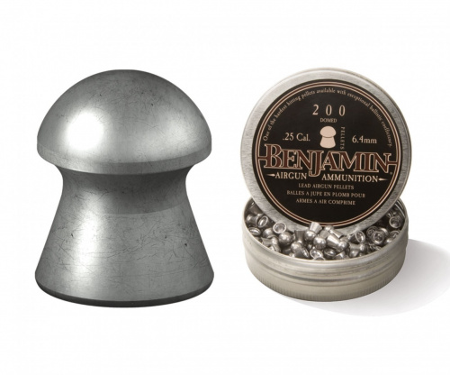 Пуля пневм. "Benjamin Discovery Domed", 6,35 мм., 27,8 гран (200шт.) (12 в упако