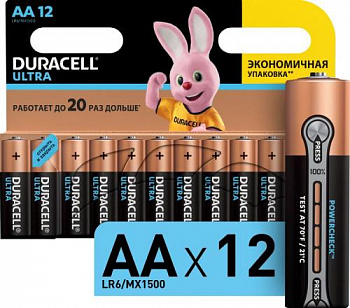 Батарейка LR 6 Duracell UltraPower 12xBL