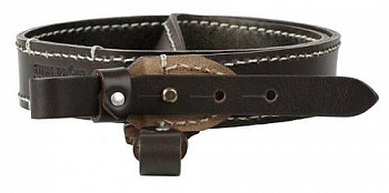 Ремень ружейный двухслойный "Western" / Коричневый /