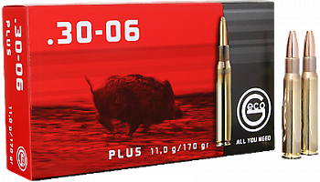 Патрон к.30-06Sprg 11,0гр Plus Geco 1уп/20шт