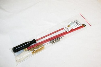 Набор д/чистки к.12 (металлопластиковый шомпол, 3 ерша, п/э пакет)