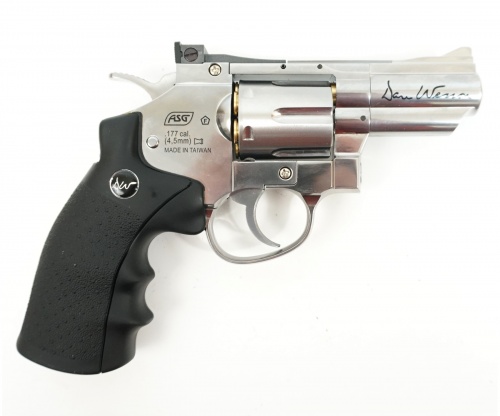 Револьвер пневм. ASG Dan Wesson 2,5 Silver пулевой кал.4,5 мм