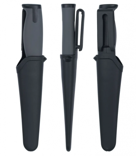 Нож HL Tactical Gray, клинок черный 9см