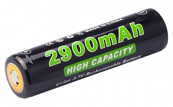 Аккумулятор литий-ионный Soshine 18650 2900mAh 3.7V PCB