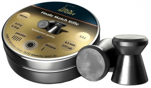 Пуля пневм. "H&N Finale Match", для пистол., гладк., 4,51 мм., 8,18 гран (500 шт