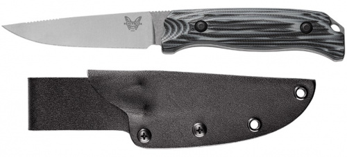 Нож BM15007-1 Saddle Mountain Hunter -с фикс. клинком, рук-ть G10, сталь S30V Нож BM15007-1 Saddle Mountain Hunter -с фикс. клинком, рук-ть G10, сталь S30V