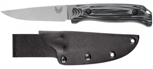 Нож BM15007-1 Saddle Mountain Hunter -с фикс. клинком, рук-ть G10, сталь S30V