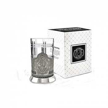 Чайный набор никел. с черн. "Космос"