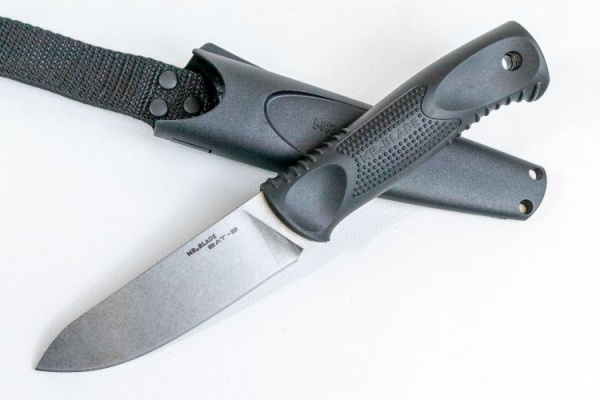 Нож "BAT-B" Stonewash, Black