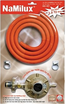 Регулятор давл.со шлангом NaMilux NA-337*8