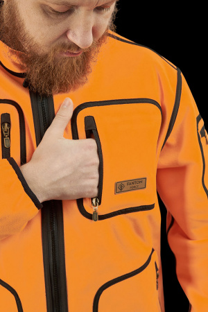 ТОЛСТОВКА DANGER KHAKI/ORANGE