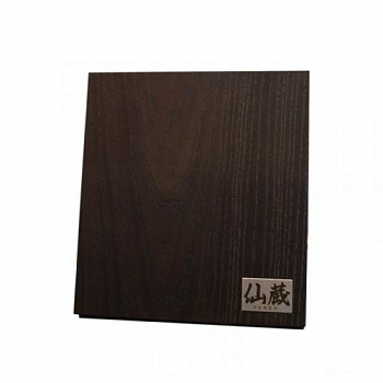 Подставка магнитная вертикальная для 5 ножей (коричневый), ясень, WSM-004