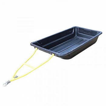 Сани-волокуши ЯМАН "Тундра" №5, 1450х730х250 мм, черн. с обвязкой и прицепным устр-м