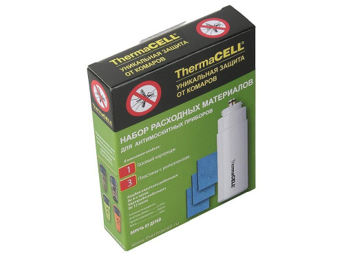 Набор запасной (1газовый картридж+3пластины)