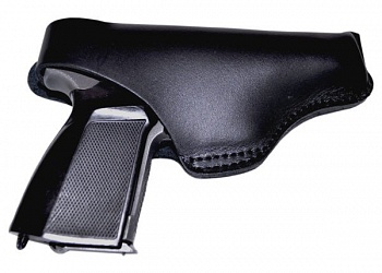Кобура поясная полузакрытая кожаная под ПМ ПК-14/1