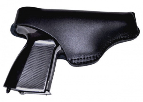 Кобура поясная полузакрытая кожаная под ПМ ПК-14/1