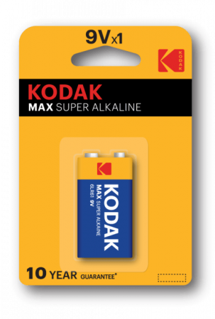 Батарейка 6LR61 Kodak Max 1xBL
