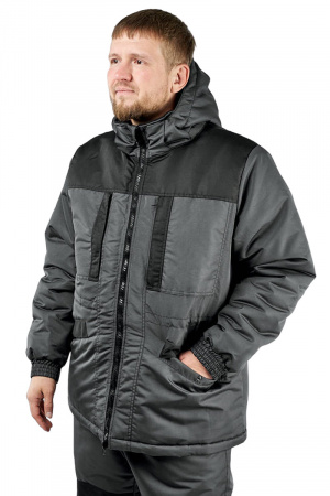 КОСТЮМ ЗИМНИЙ SEVER TASLAN (ПЭ) СЕРЫЙ