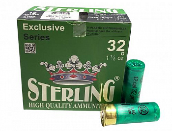 Патрон к.12х70 №2 32 гр STERLING 1уп/25шт