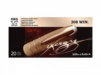 Патрон к.308Win 11,7гр XRG Exergy Sellier&Bellot 1уп/20шт