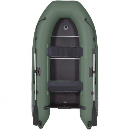 Лодка Пилот М-320 зеленая+дно