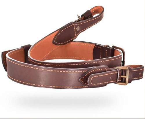 Ремень ружейный регулируемый кож. кр (IV)