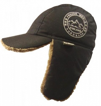 Кепка-ушанка NordKapp Frozen World black 560