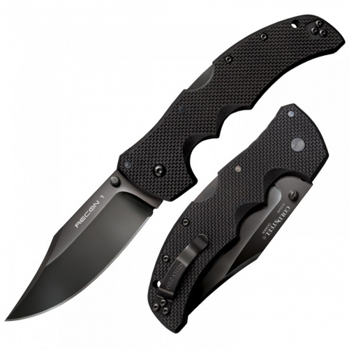 Нож CS_27BC Recon 1 Clip Point  Plain Edge - складн, сталь  S35VN, рук-ть G10 че Нож CS_27BC Recon 1 Clip Point  Plain Edge - складн, сталь  S35VN, рук-ть G10 че