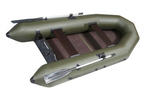 Лодка Лоцман М-290 ЖС зеленая