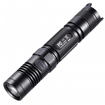 Фонарь P12W Cree XM-L T61000 люмен 520часов 232м 520ч 2*CR123*1*18650 c чехлом в